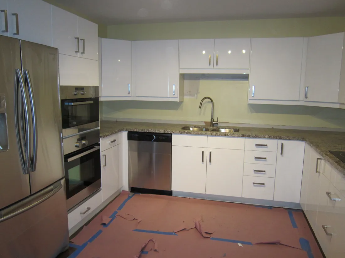 Kitchen installation project: Ikea sektion kitchen assembly st johns 09